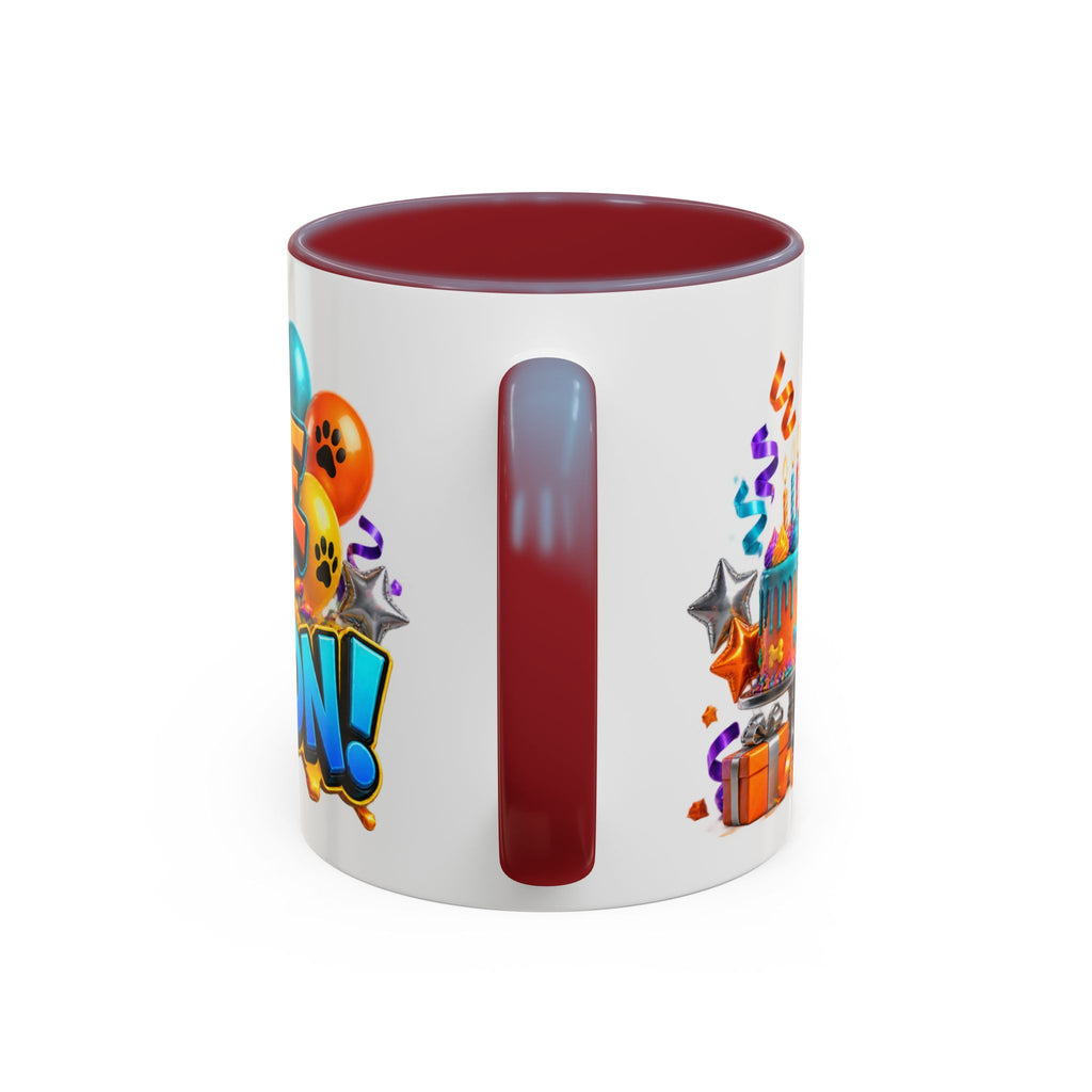 Frenchie Mode Party On French Bulldog Birthday White Mug