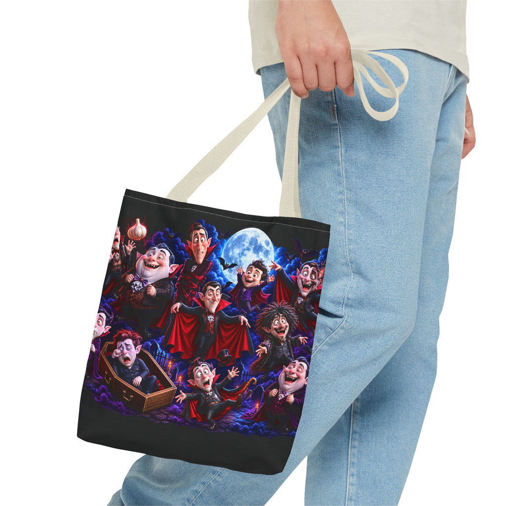 Vampire Night All-Over Print Tote Bag