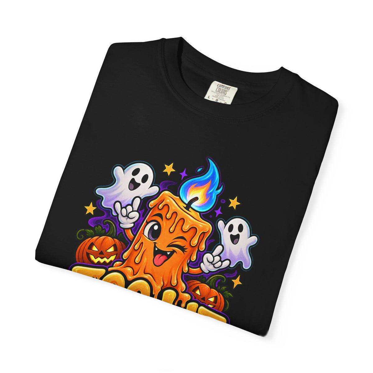 Too Lit to Quit – Funny Halloween Candle T-Shirt