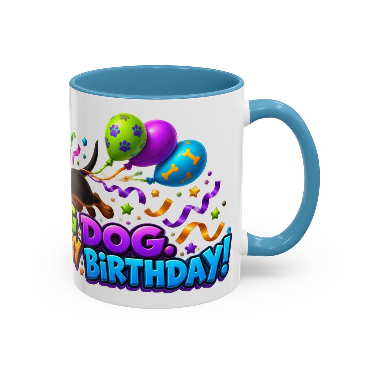 Long Dog Legendary Birthday Dachshund White Mug