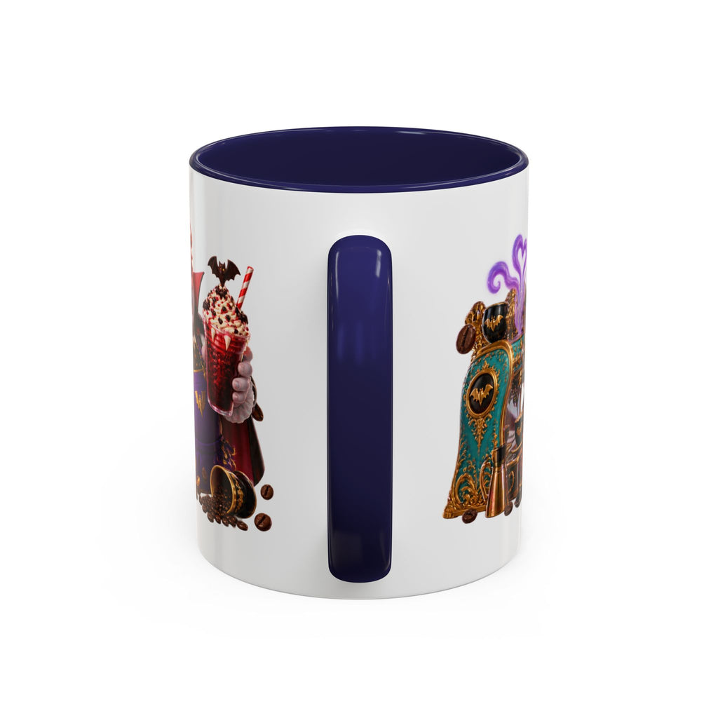 Love at First Bite Vampire Barista Halloween White Mug