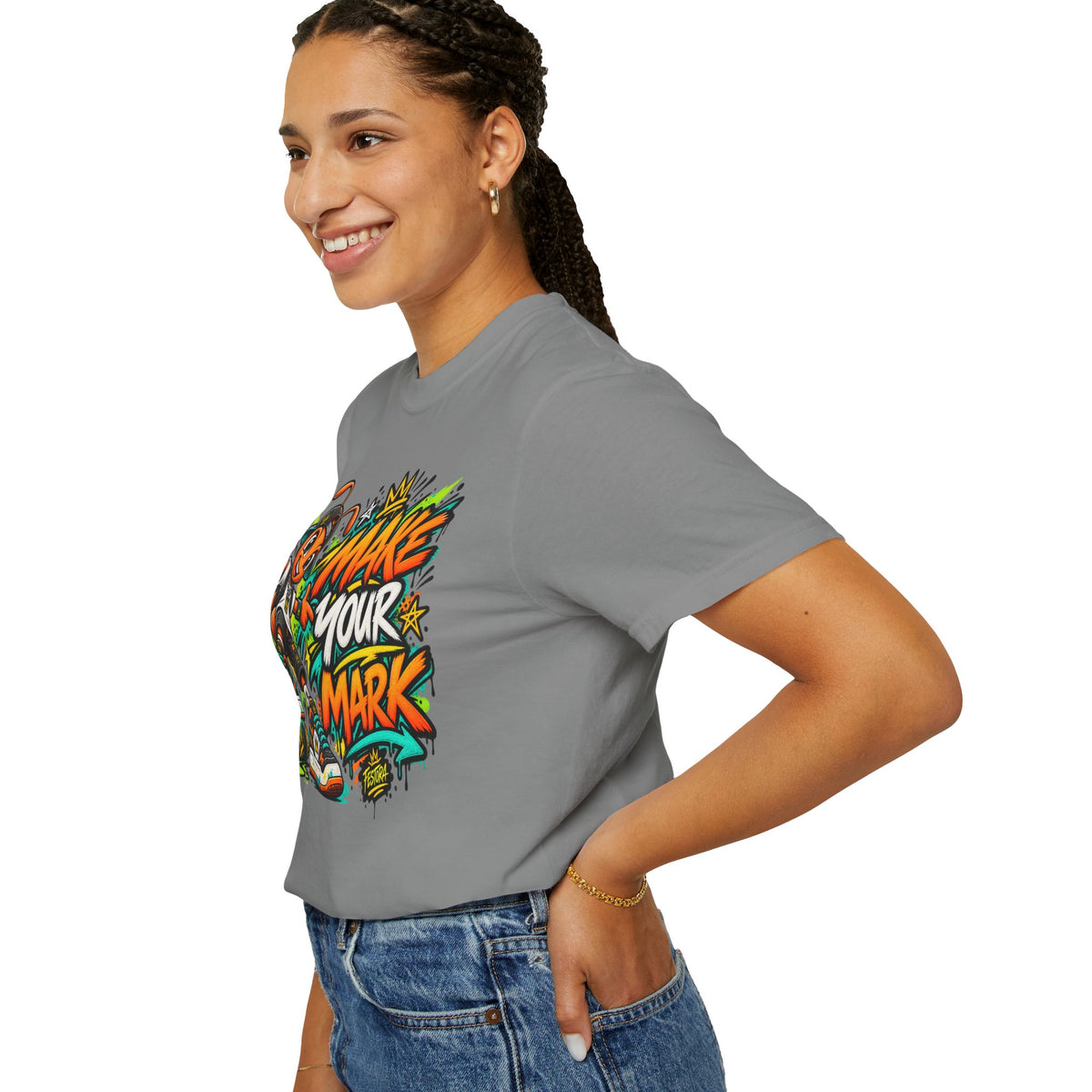 Make Your Mark  Graphic T-Shirt - Streetwear Ant Mascot Design