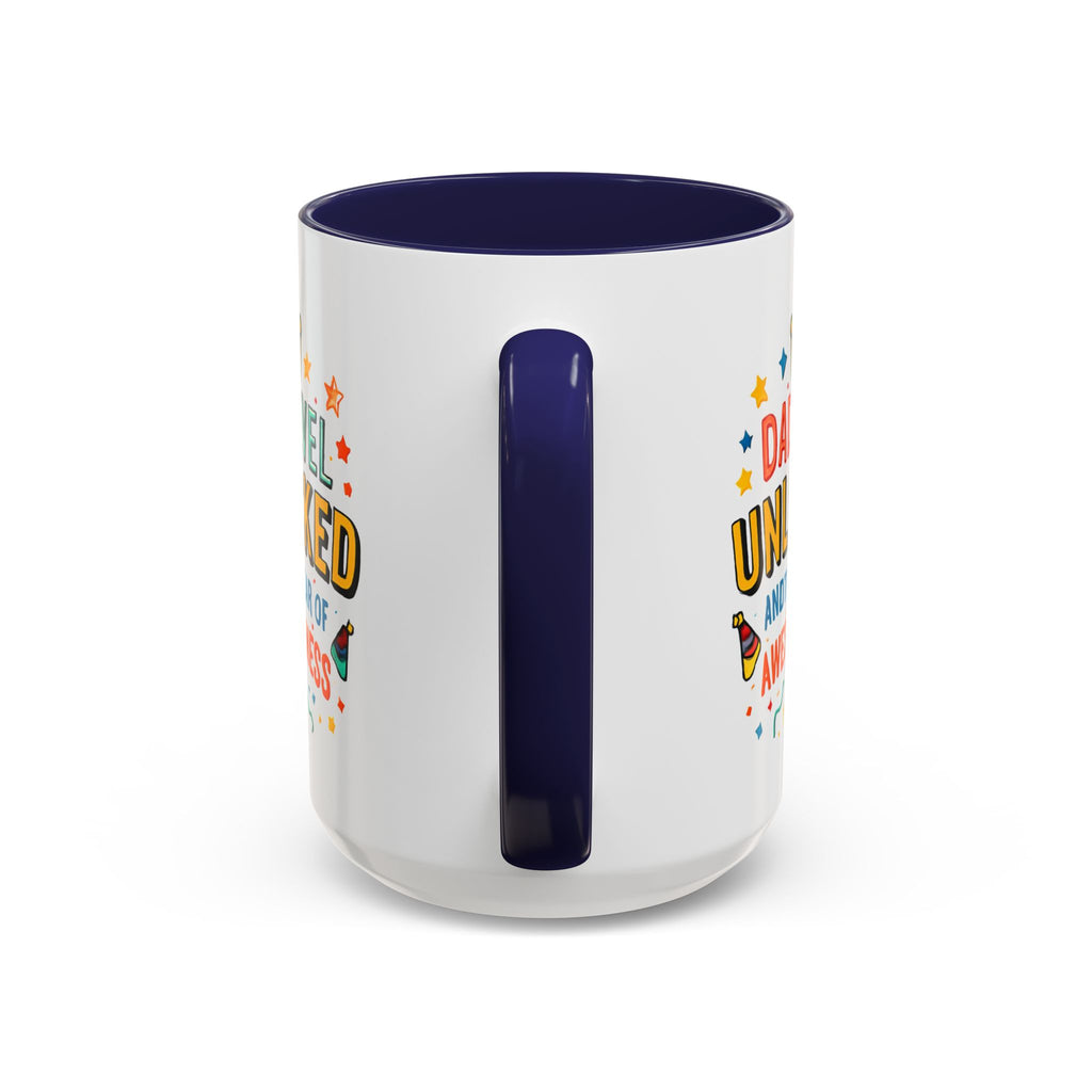 Dad Level Unlocked Coffee Mug – Funny Father’s Day 11/15oz Accent Mug