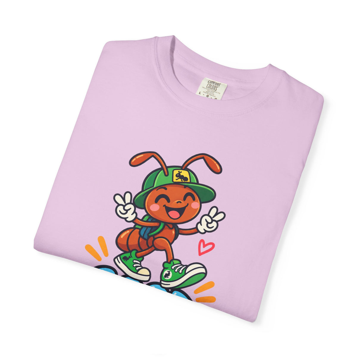 Good Vibes – Happy Ant Graphic T-Shirt