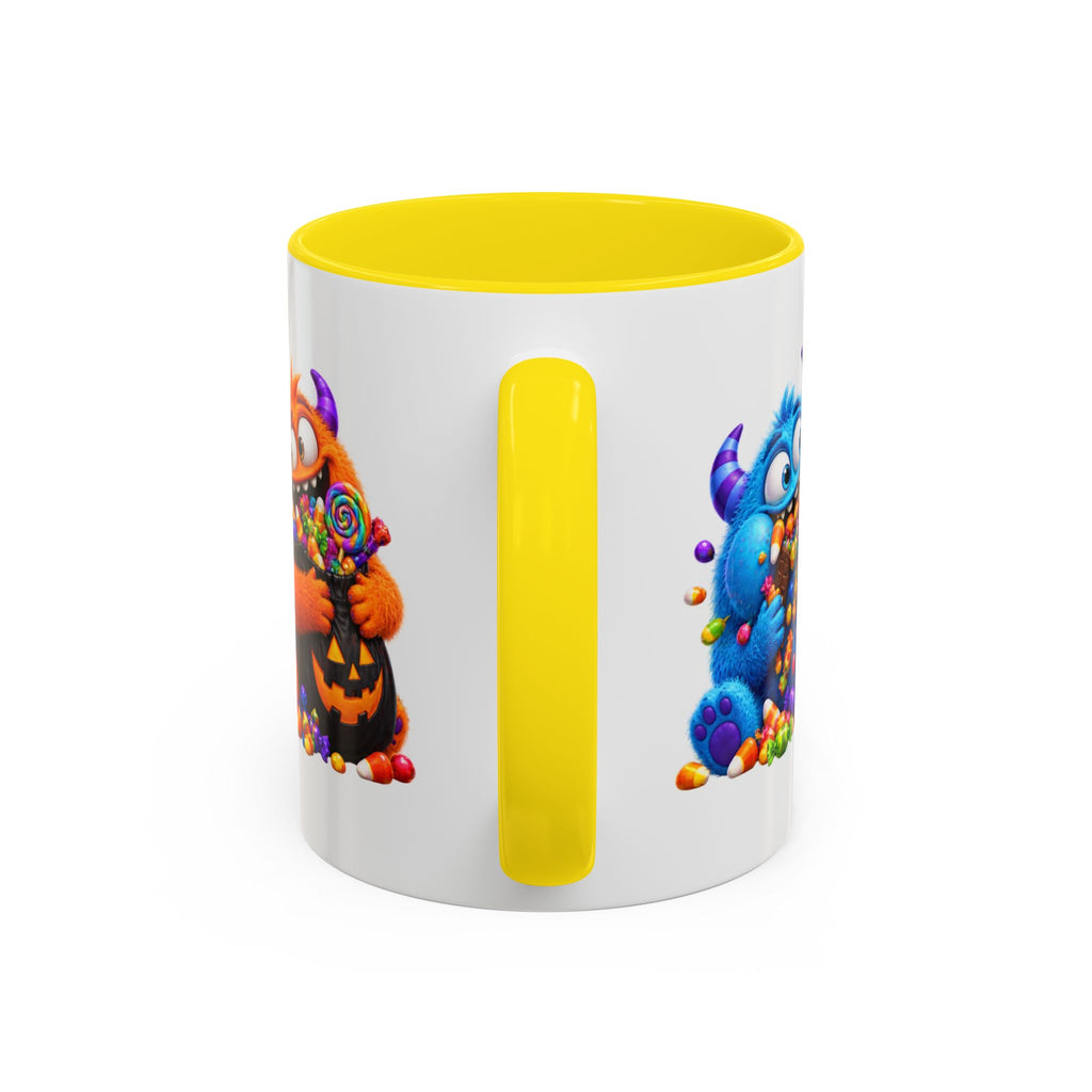 I’m Just Here for the Boos Funny Halloween Monster White Mug