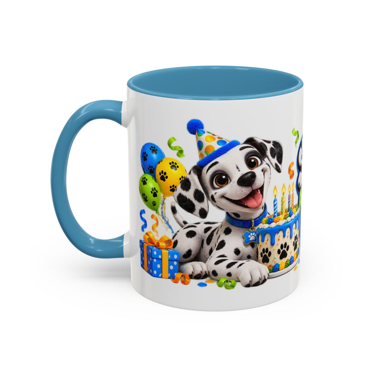 Dalmatian Birthday Mug – Spotted Another Year of Awesome White Coffee Cup