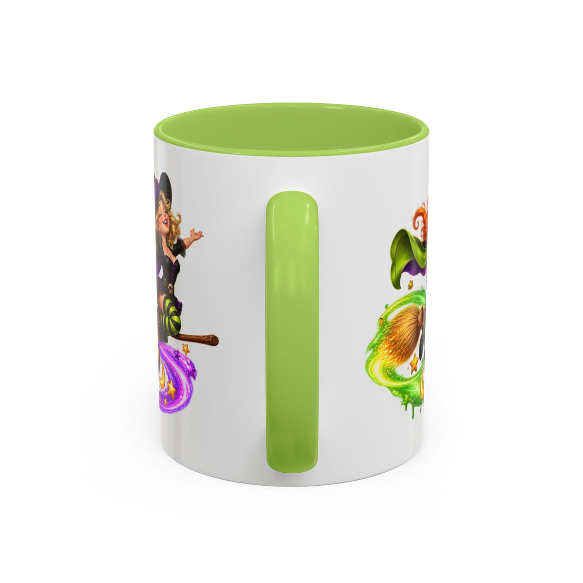 Witch Please I Fly First Class Halloween White Mug