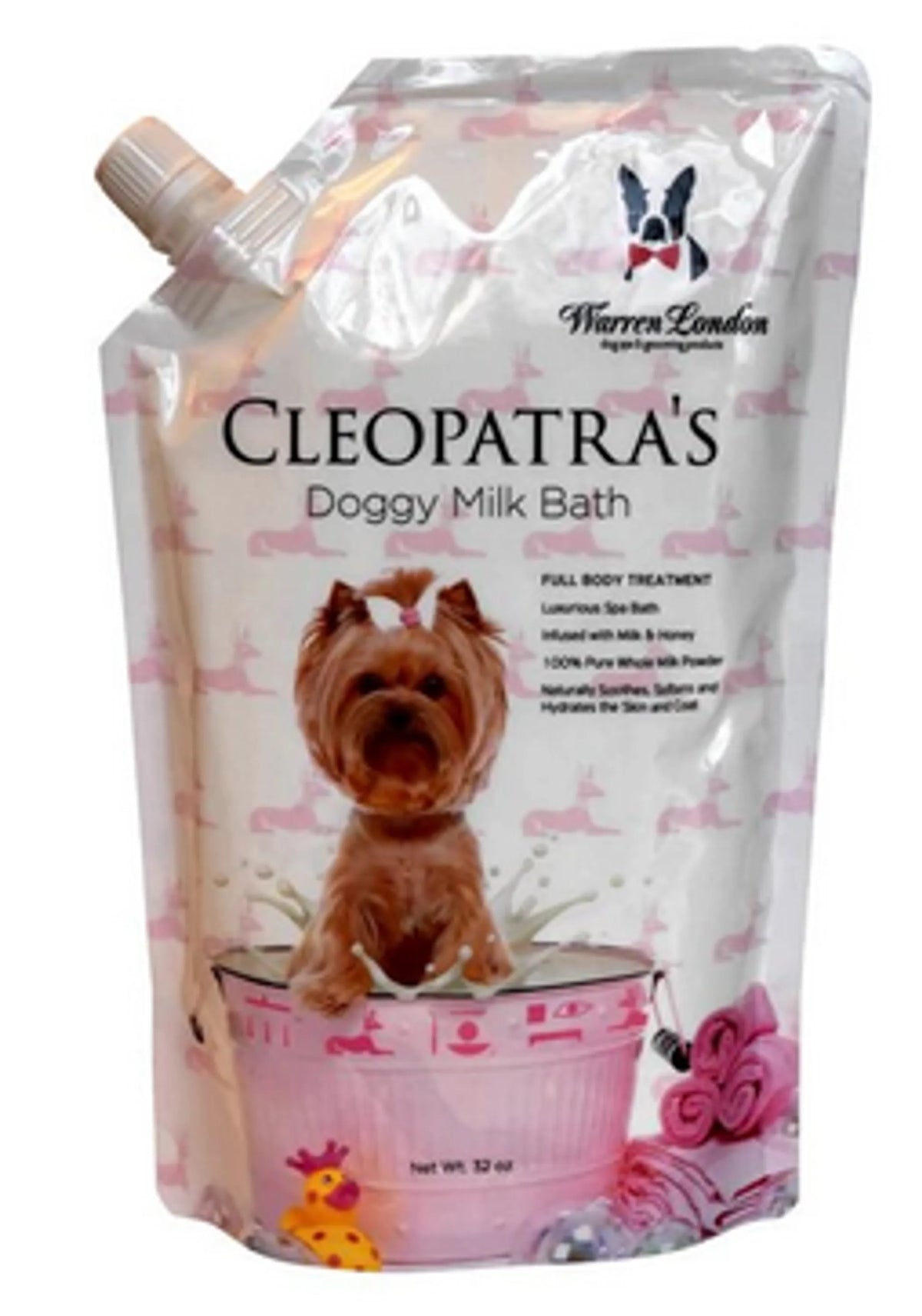 Doggy Milk Bath Powder – Soothing Spa-Style Bath Treatment