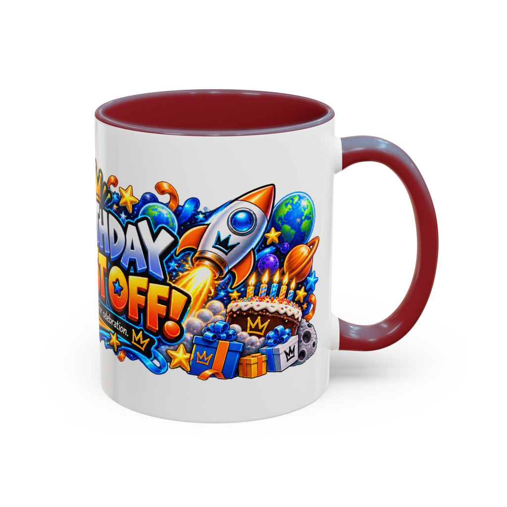 Festora Alien Birthday Mug – Birthday Blast Off Coffee Cup