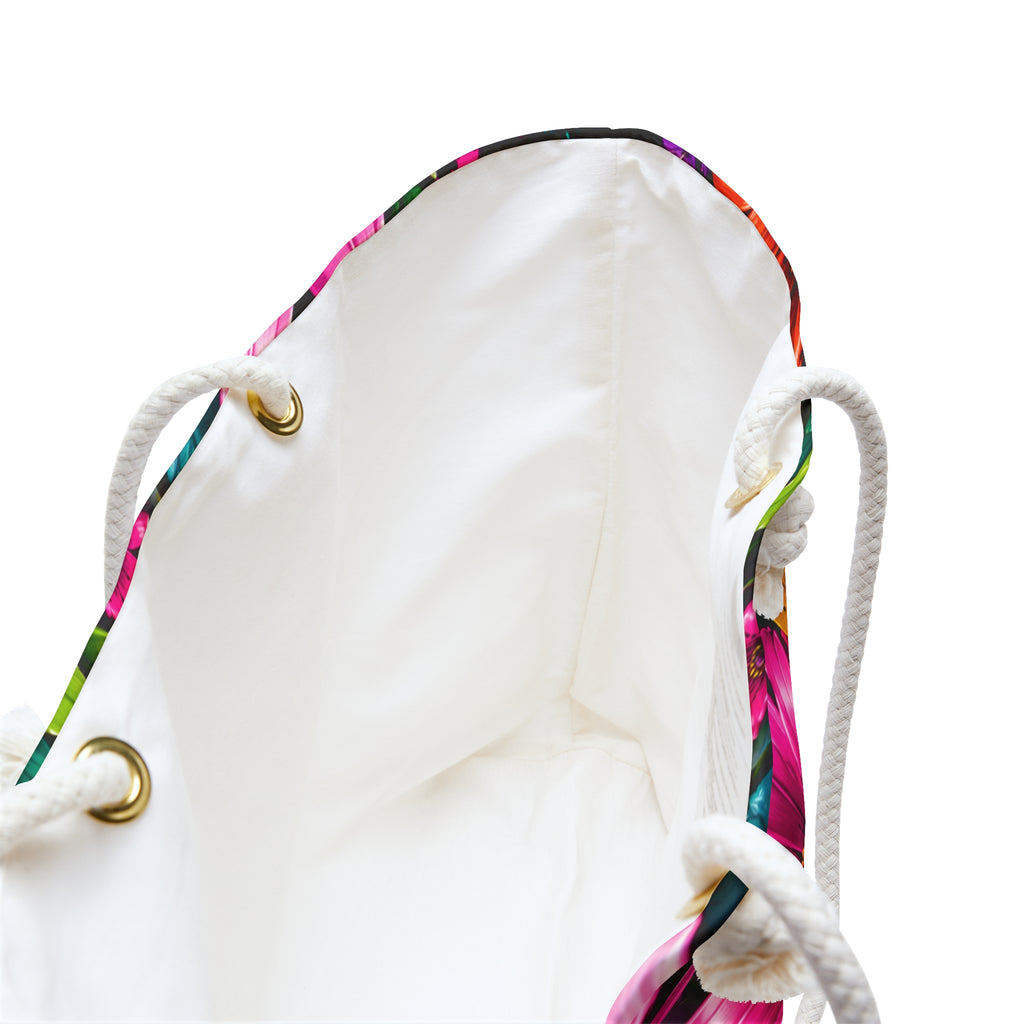 Colorful Floral Weekender Bag – Bright Bouquet Travel Tote