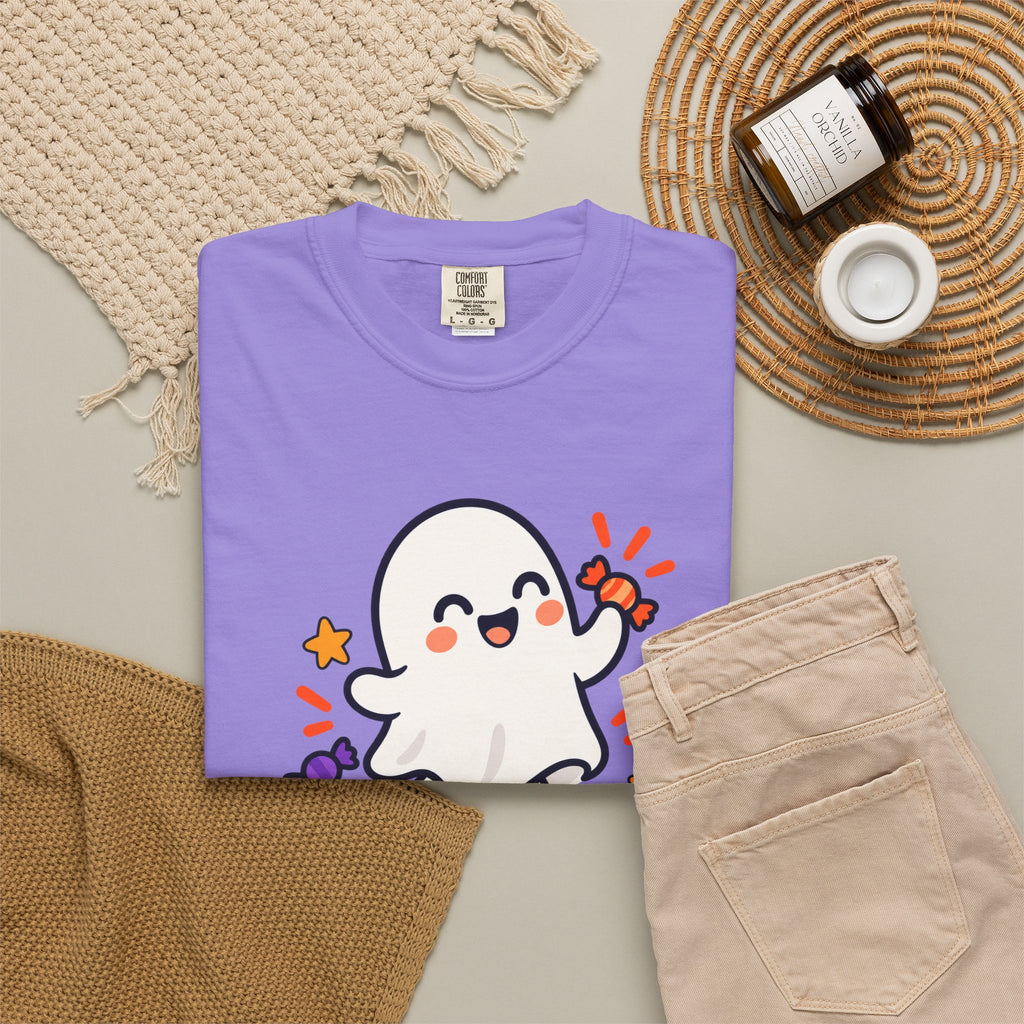 Spooky but Sweet Ghost T-Shirt | Cute Halloween Graphic Tee