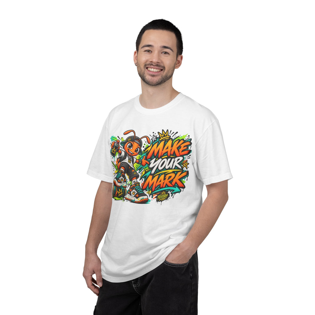 Make Your Mark  Graphic T-Shirt - Streetwear Ant Mascot Design