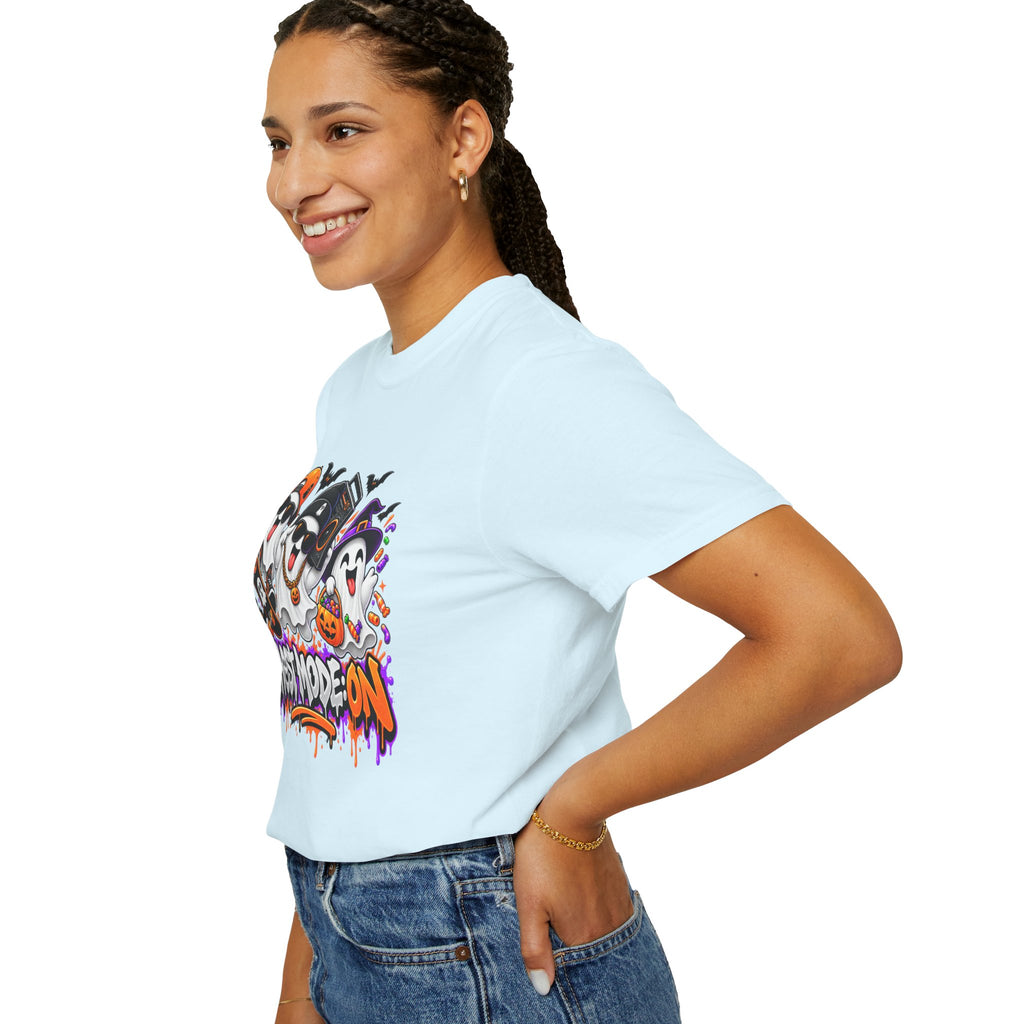 Ghost Mode: ON – Halloween Ghosts Graphic T-Shirt