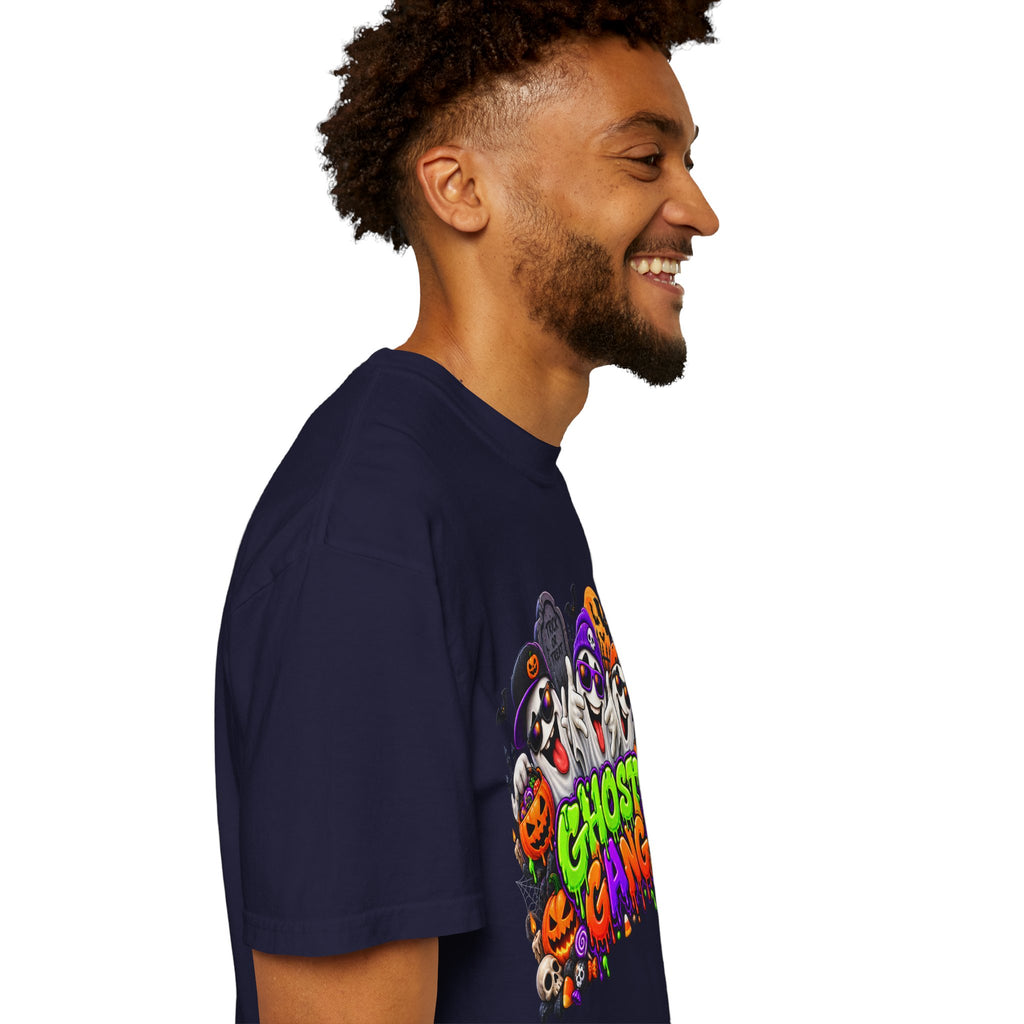 Ghost Gang Halloween T-Shirt – Funny Colorful Ghost Graphic Tee