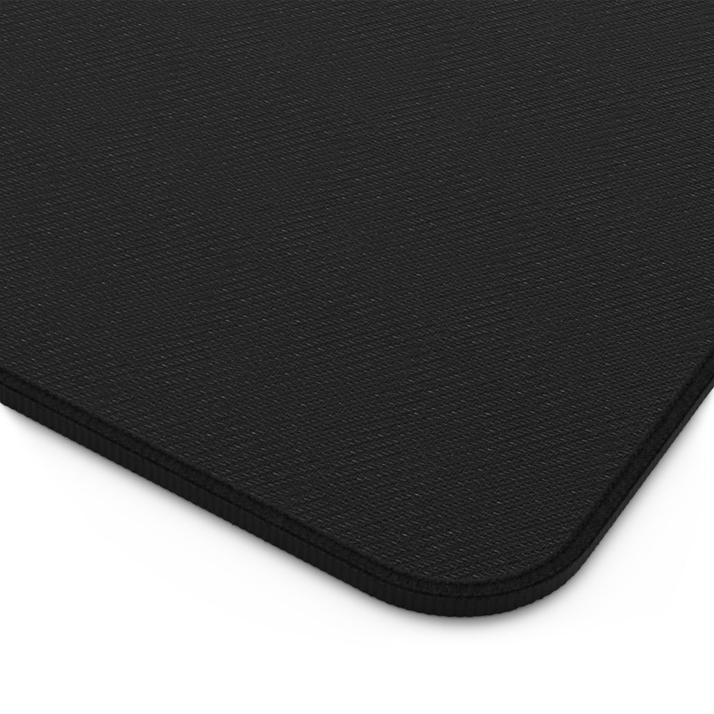 Cats Stay Pawsitive Desk Mat — Colorful Cute Cat Keyboard Pad
