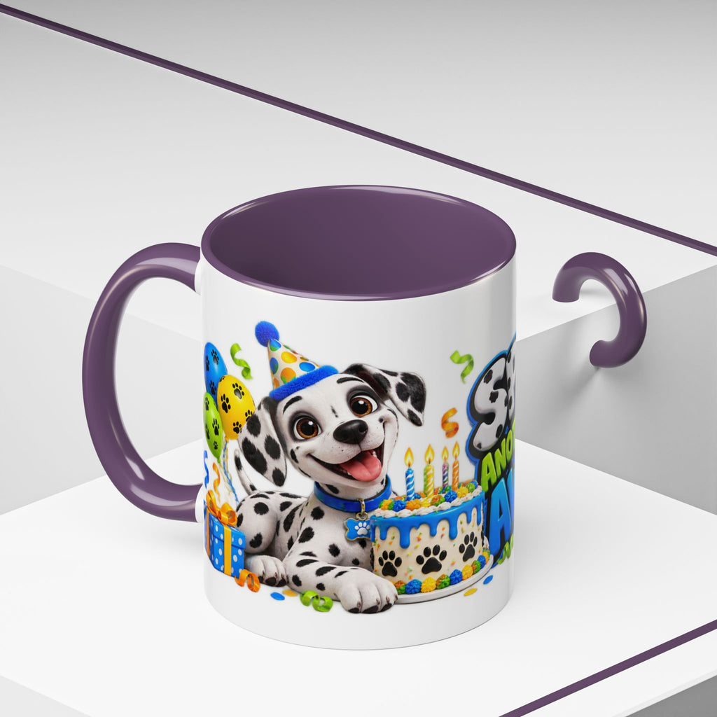 Dalmatian Birthday Mug – Spotted Another Year of Awesome White Coffee Cup