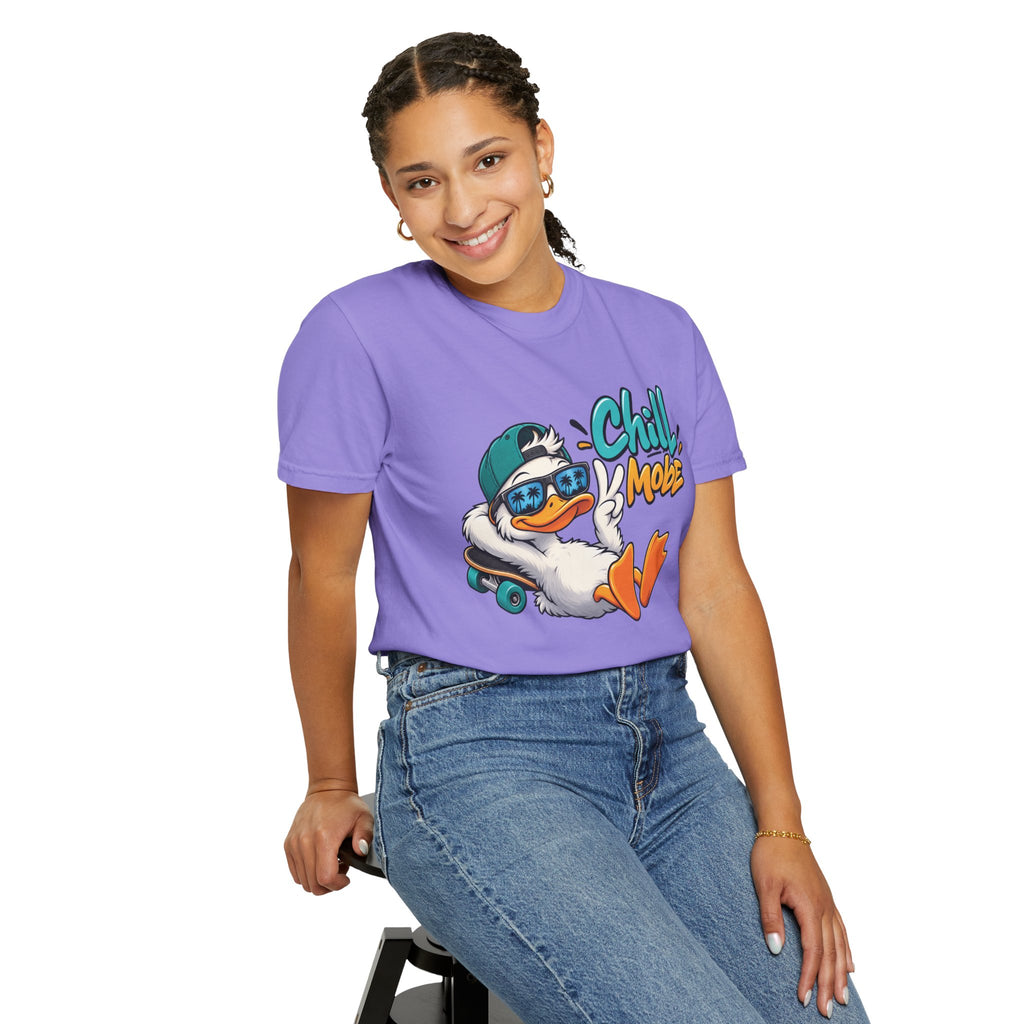 Chill Mode Duck Graphic T-Shirt | Festora Everyday