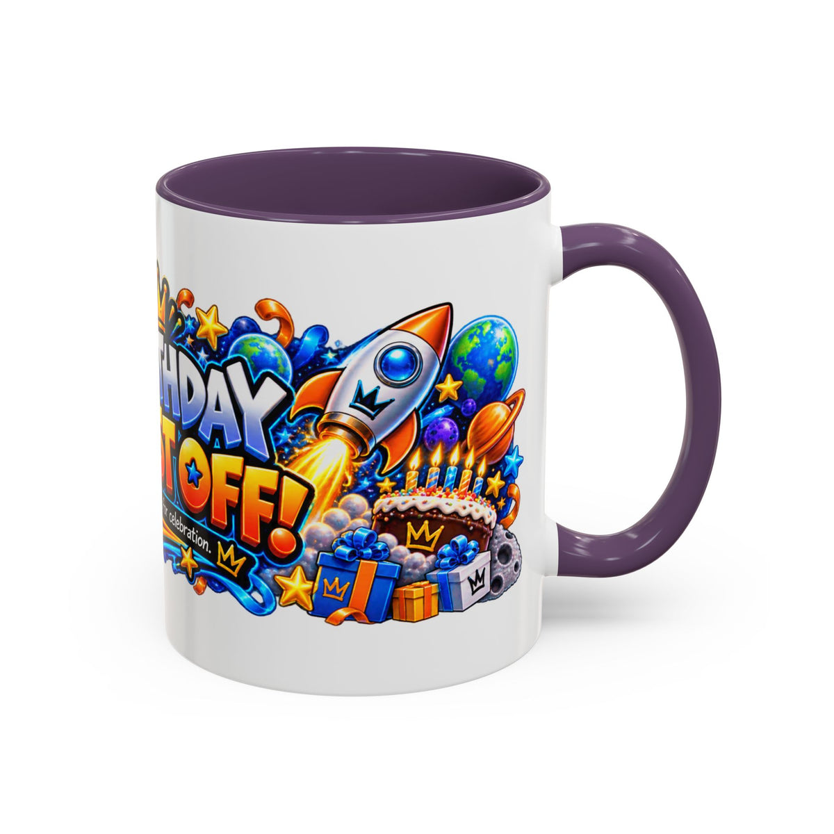 Festora Alien Birthday Mug – Birthday Blast Off Coffee Cup