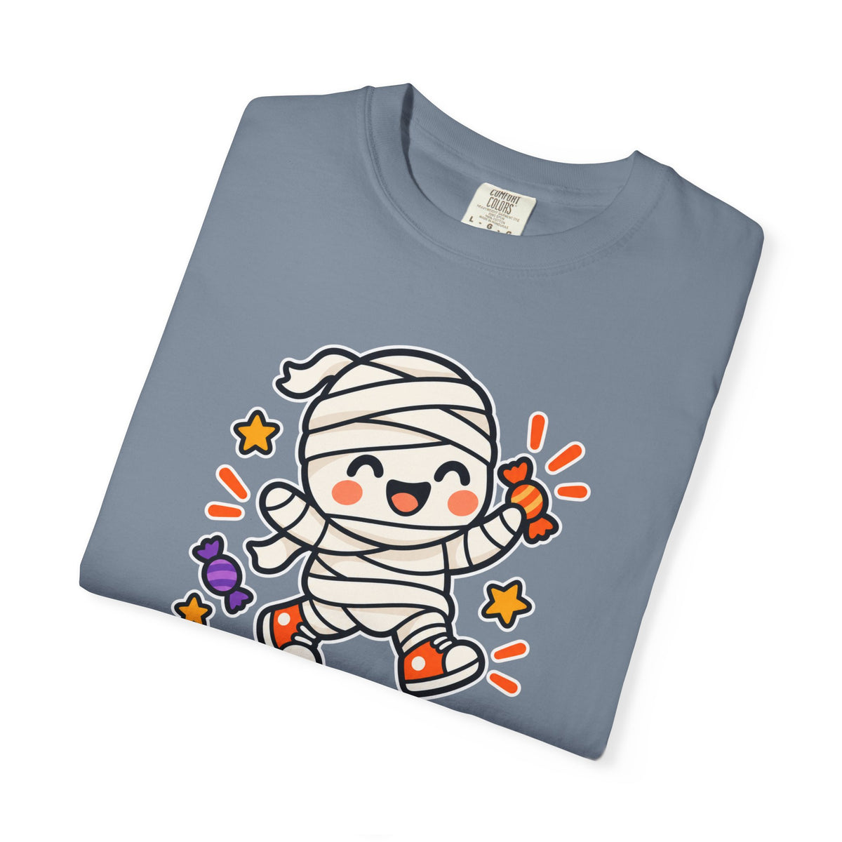 Wrapped but Sweet Halloween T-Shirt | Cute Mummy Graphic Tee