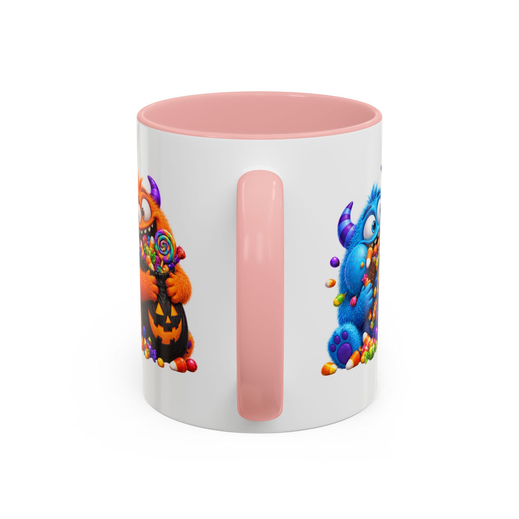 I’m Just Here for the Boos Funny Halloween Monster White Mug