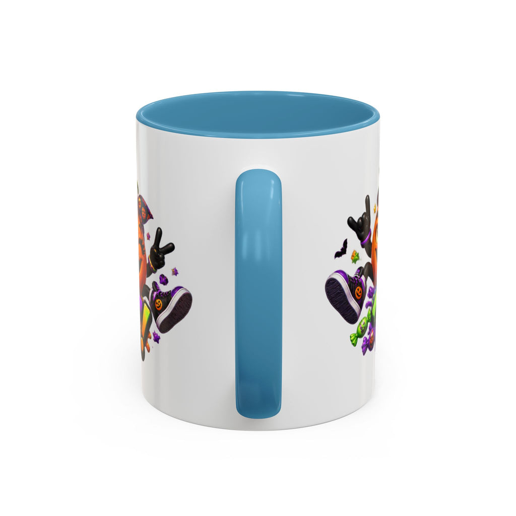 Too Lit to Quit Halloween Pumpkin Party White Mug