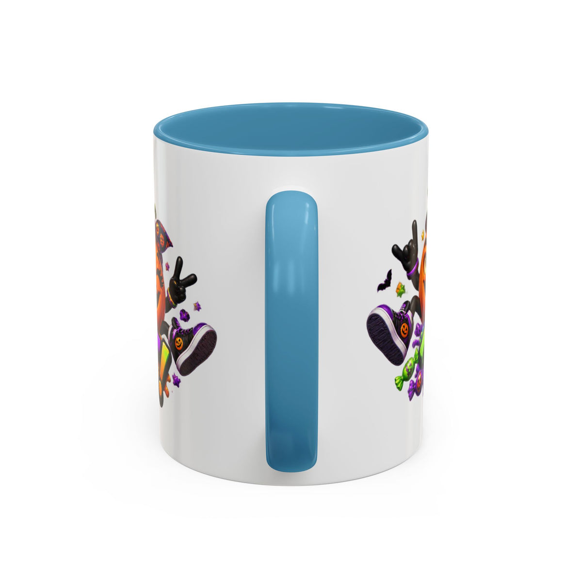 Too Lit to Quit Halloween Pumpkin Party White Mug