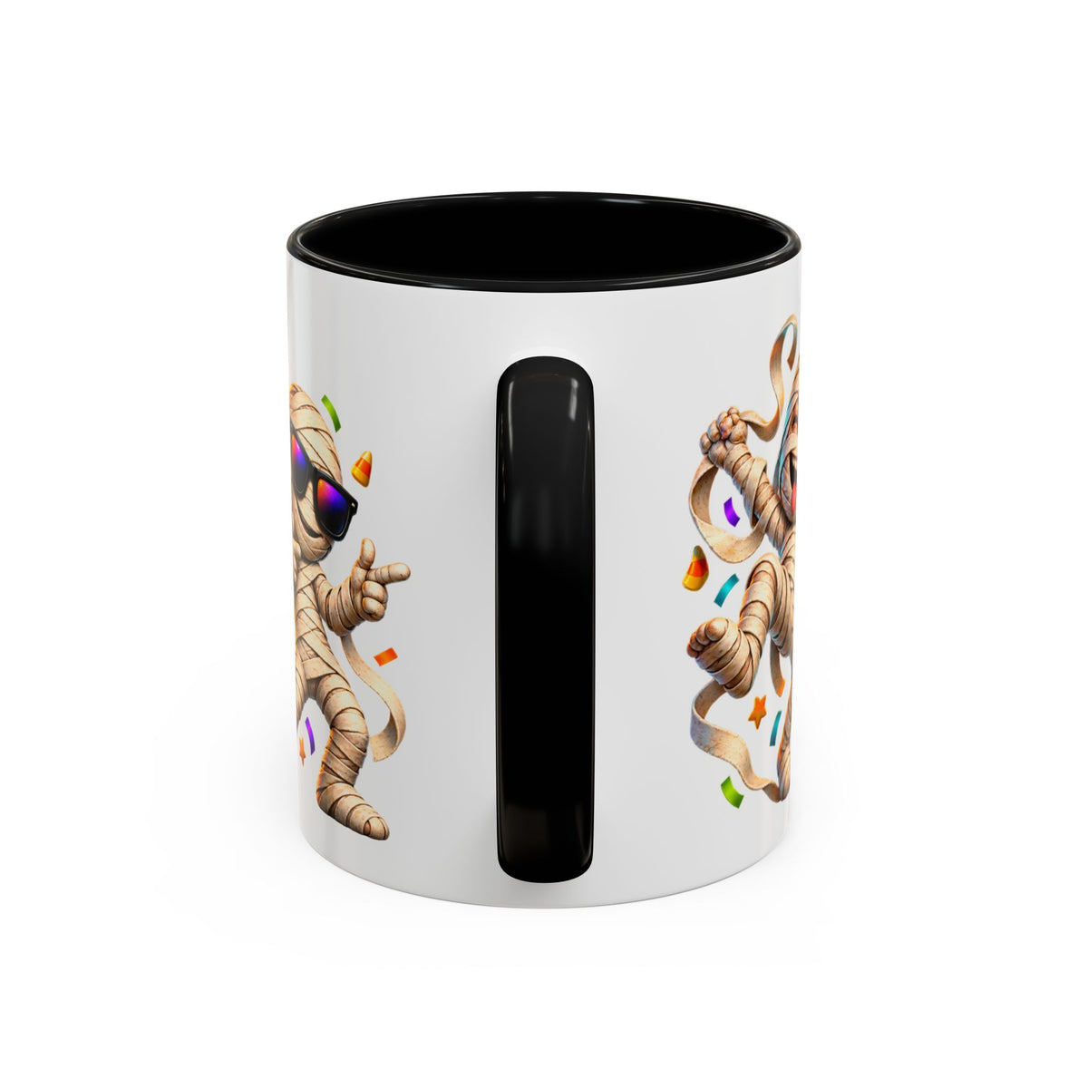 That’s a Wrap Funny Halloween Mummy Party White Mug