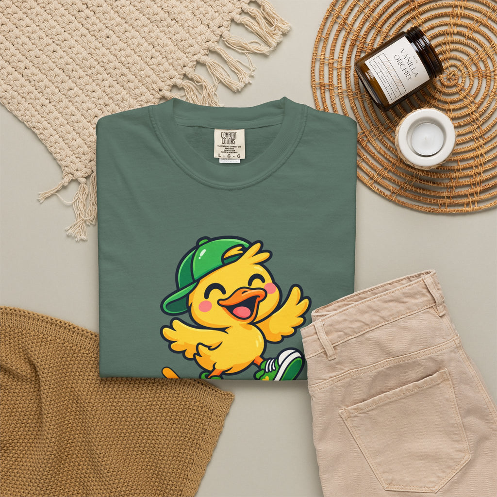 Just Ducky! – Cute Happy Duck Graphic T-Shirt