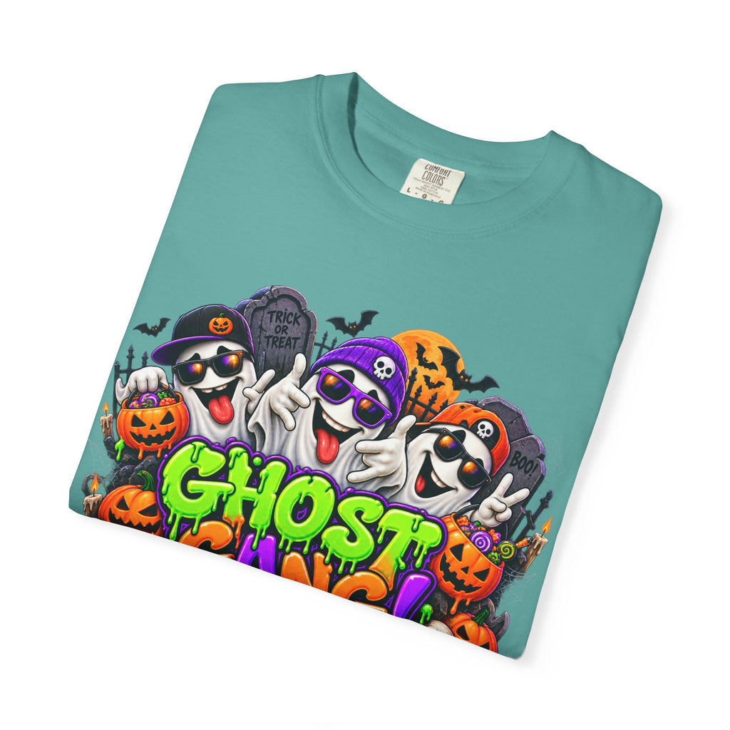 Ghost Gang Halloween T-Shirt – Funny Colorful Ghost Graphic Tee