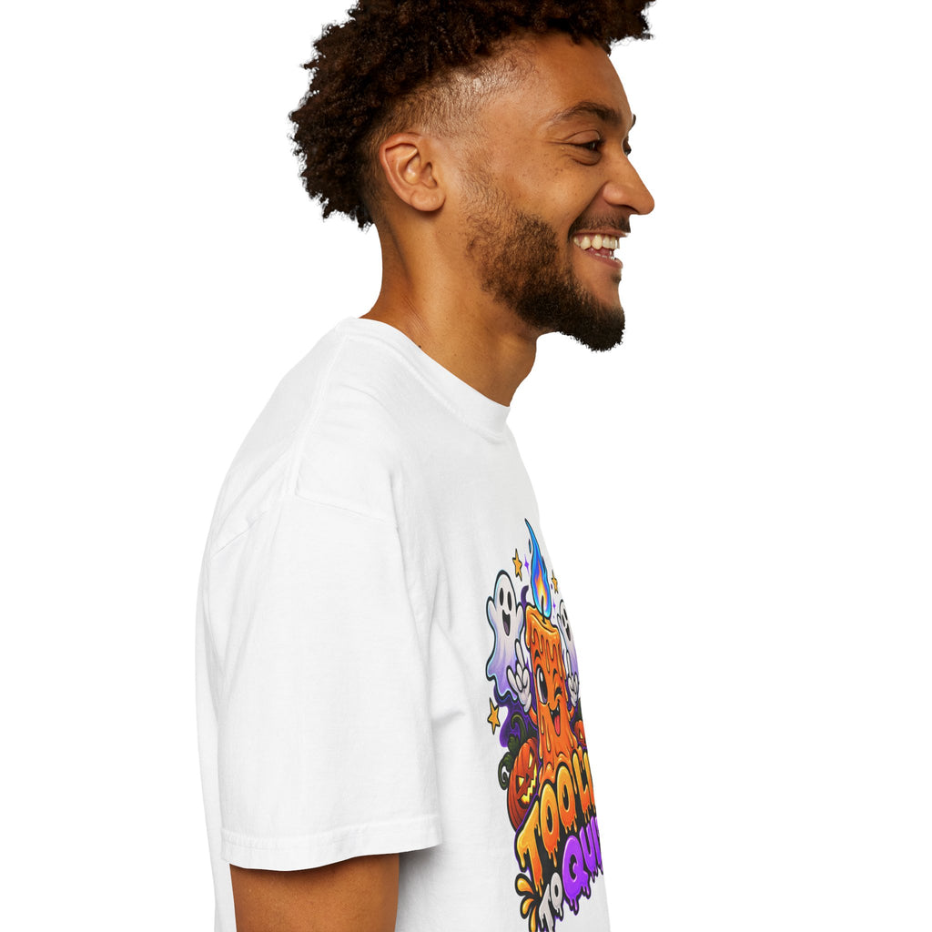 Too Lit to Quit – Funny Halloween Candle T-Shirt