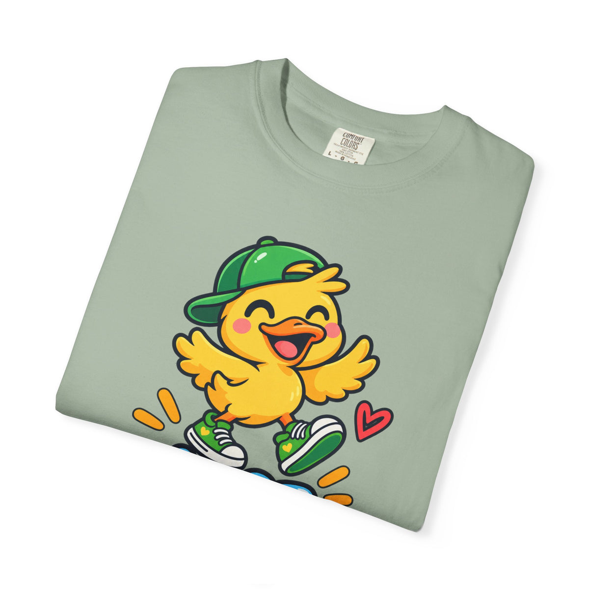 Just Ducky! – Cute Happy Duck Graphic T-Shirt