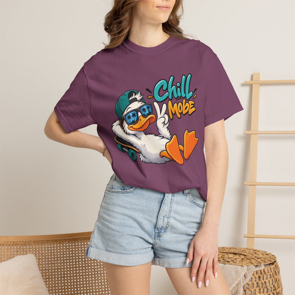 Chill Mode Duck Graphic T-Shirt | Festora Everyday