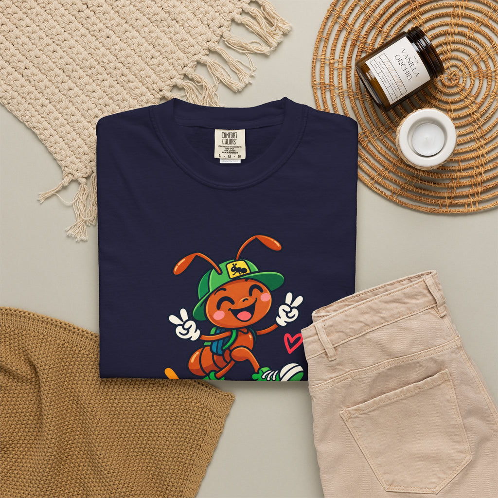 Good Vibes – Happy Ant Graphic T-Shirt