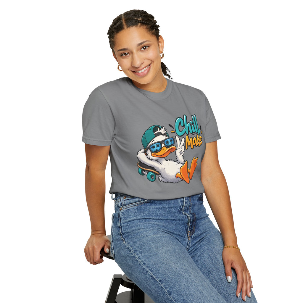 Chill Mode Duck Graphic T-Shirt | Festora Everyday