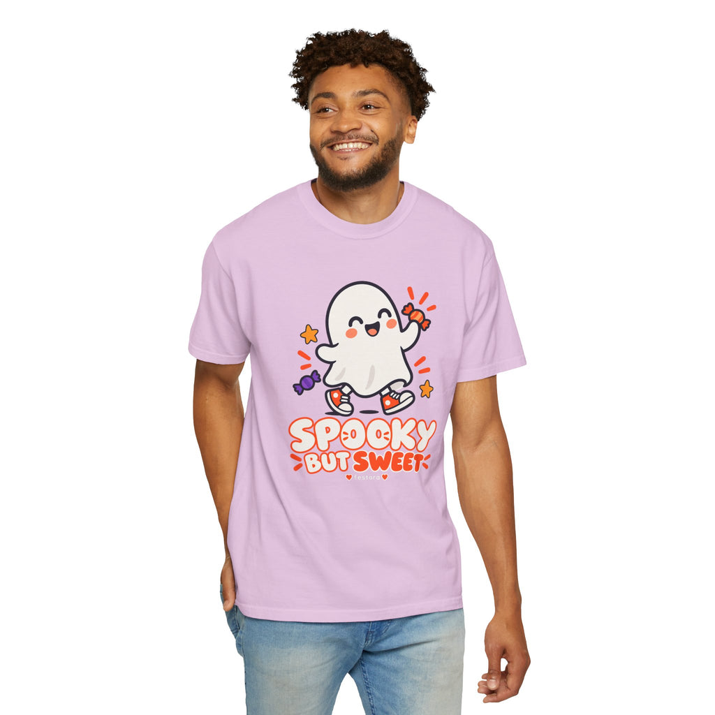 Spooky but Sweet Ghost T-Shirt | Cute Halloween Graphic Tee