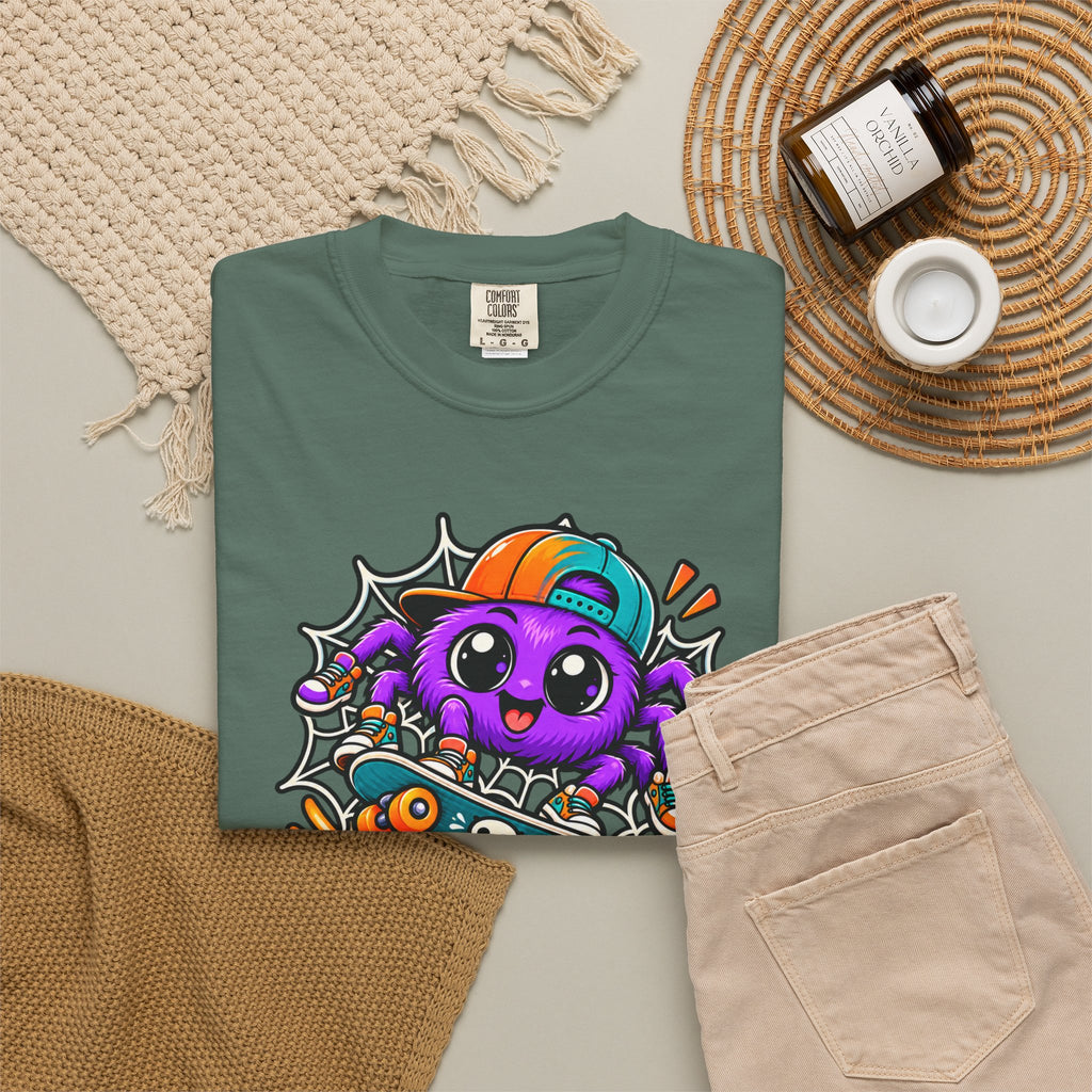 Web Surfing Champion – Cute Halloween Spider T-Shirt