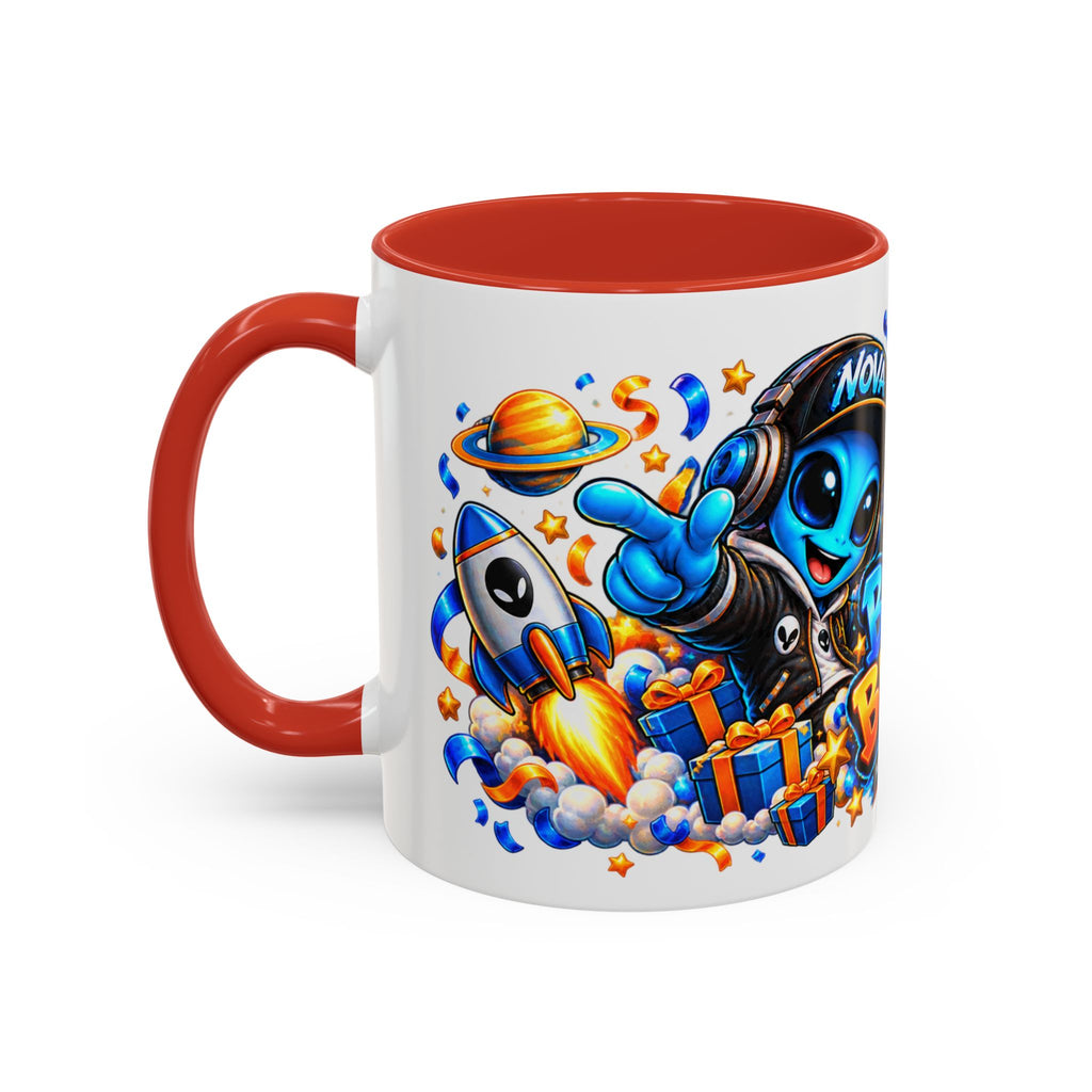 Festora Alien Birthday Mug – Birthday Blast Off Coffee Cup
