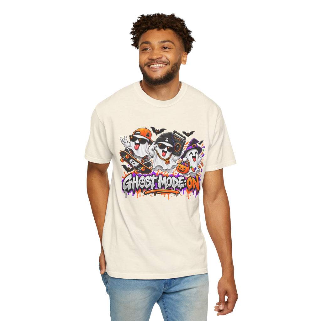 Ghost Mode: ON – Halloween Ghosts Graphic T-Shirt
