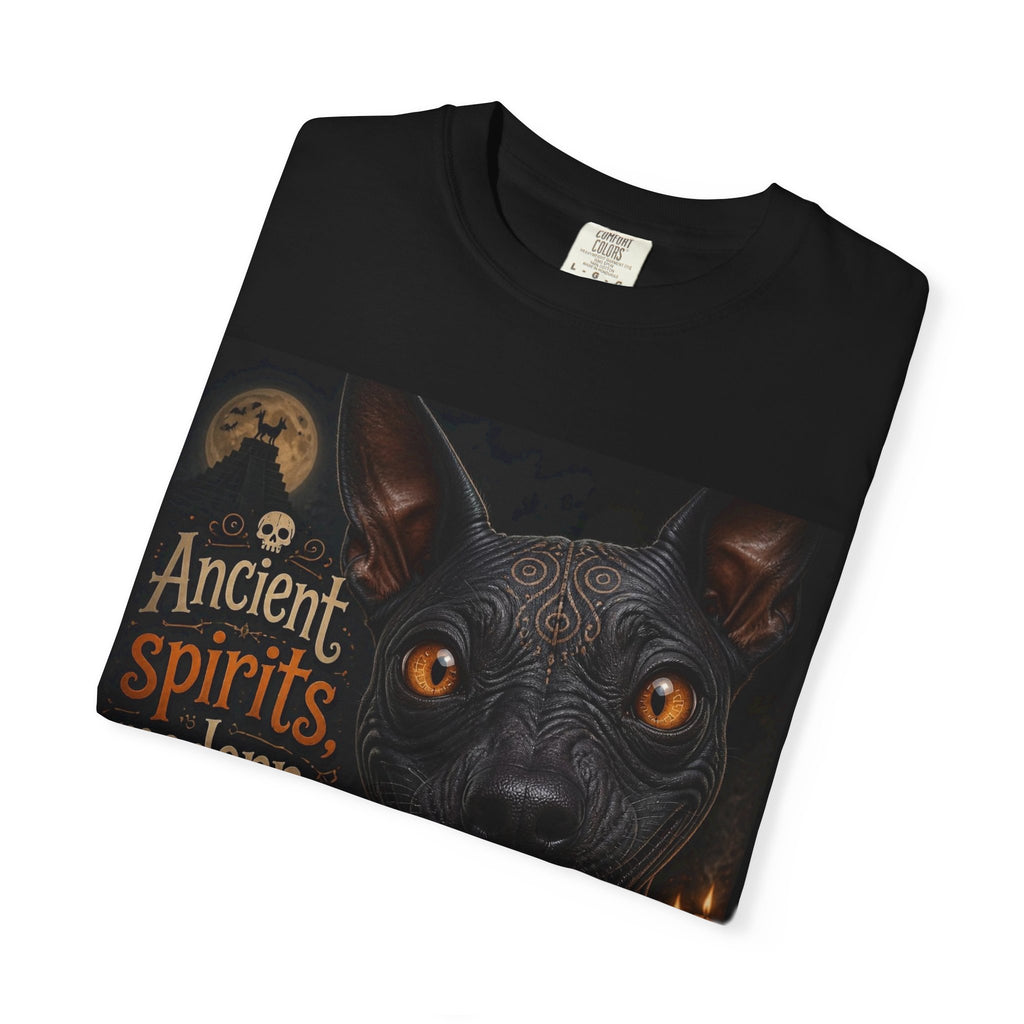 Halloween Black Cat T‑Shirt — "Ancient Spirits, Modern Mischief" Graphic Tee