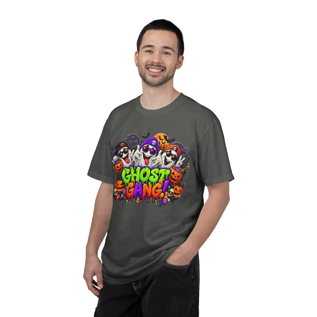 Ghost Gang Halloween T-Shirt – Funny Colorful Ghost Graphic Tee
