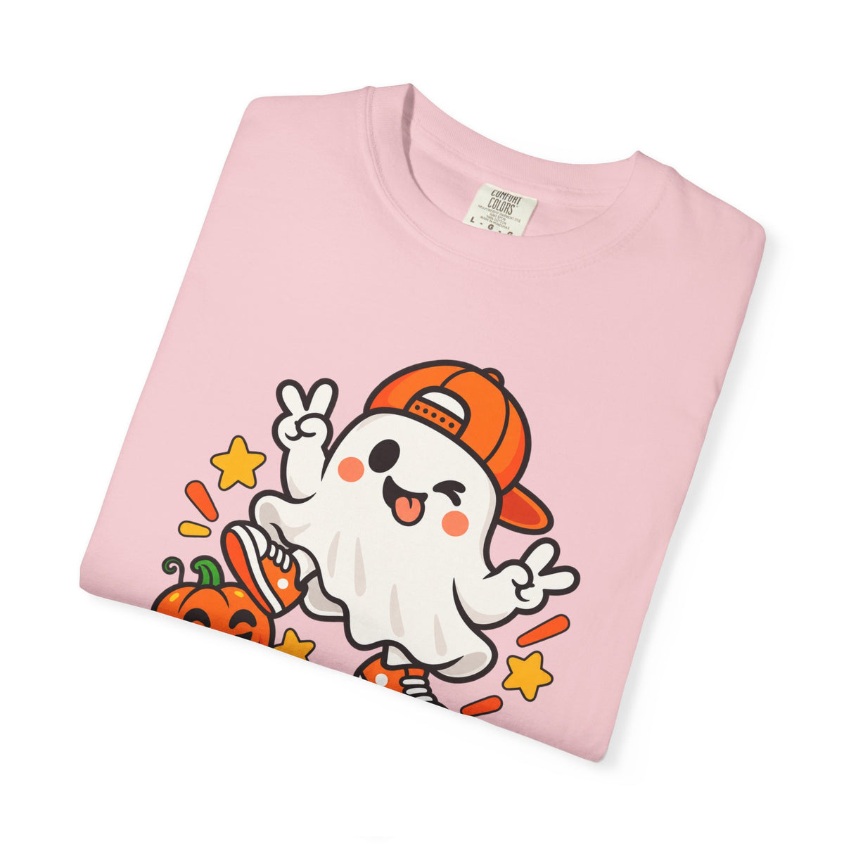 Just Boo It Halloween T-Shirt | Cute Skater Ghost Graphic Tee