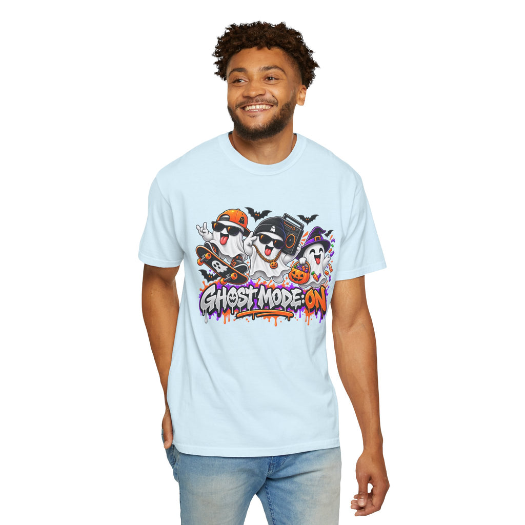 Ghost Mode: ON – Halloween Ghosts Graphic T-Shirt