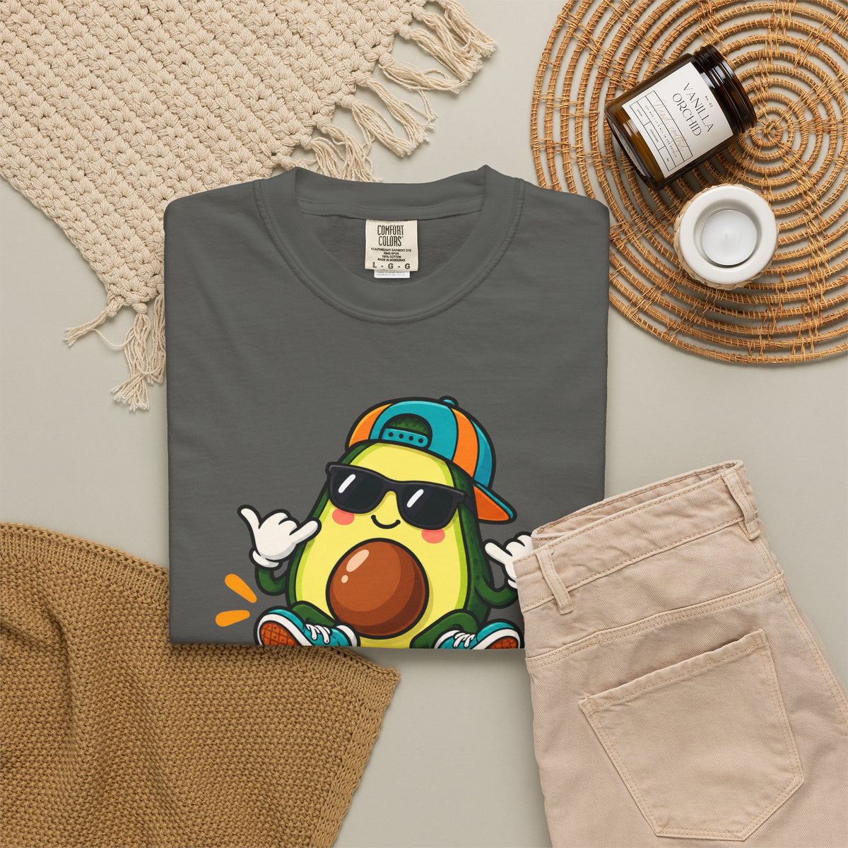 Good Things Ahead Avocado Graphic T-Shirt | Festora Everyday