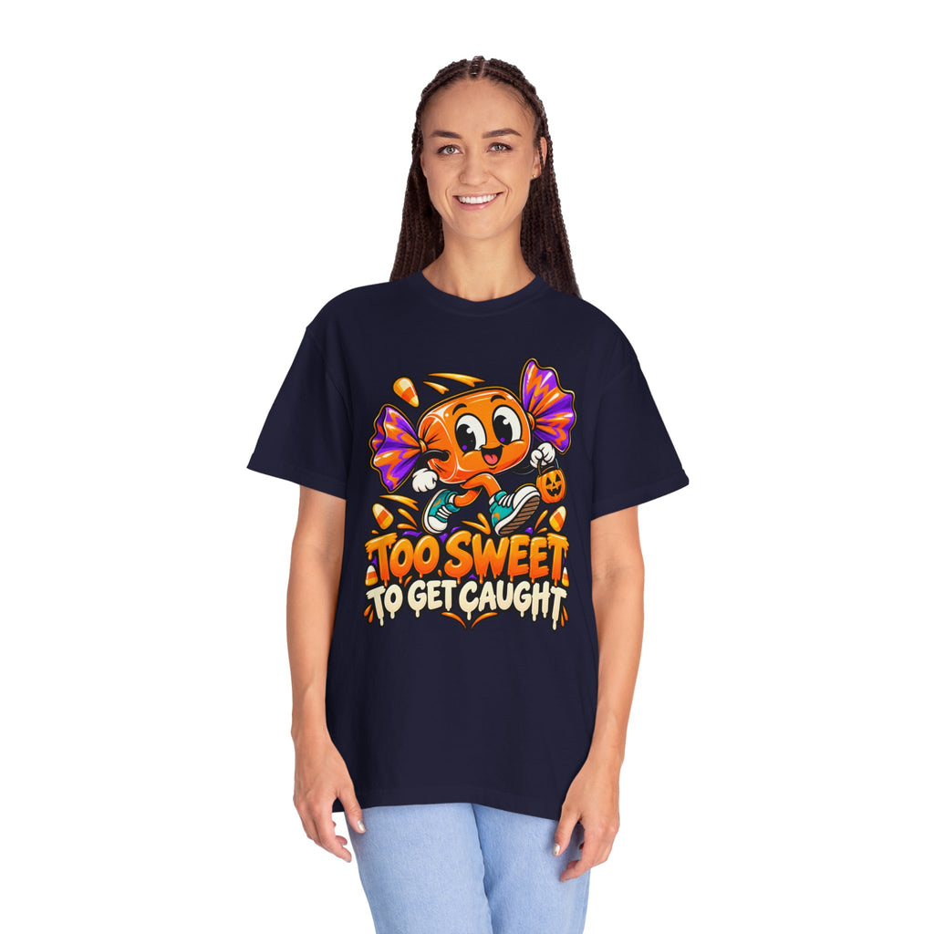Too Sweet to Get Caught – Cute Halloween Candy T-Shirt