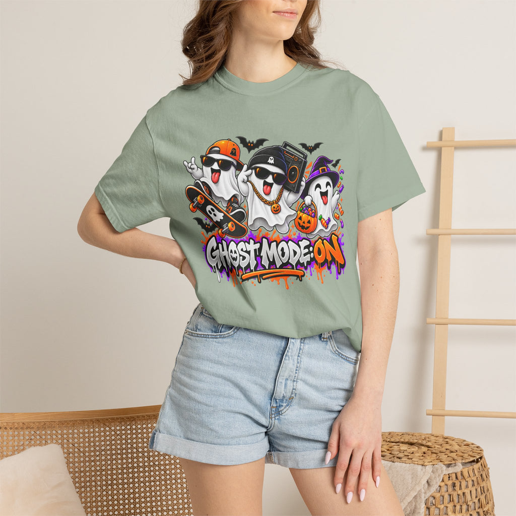 Ghost Mode: ON – Halloween Ghosts Graphic T-Shirt
