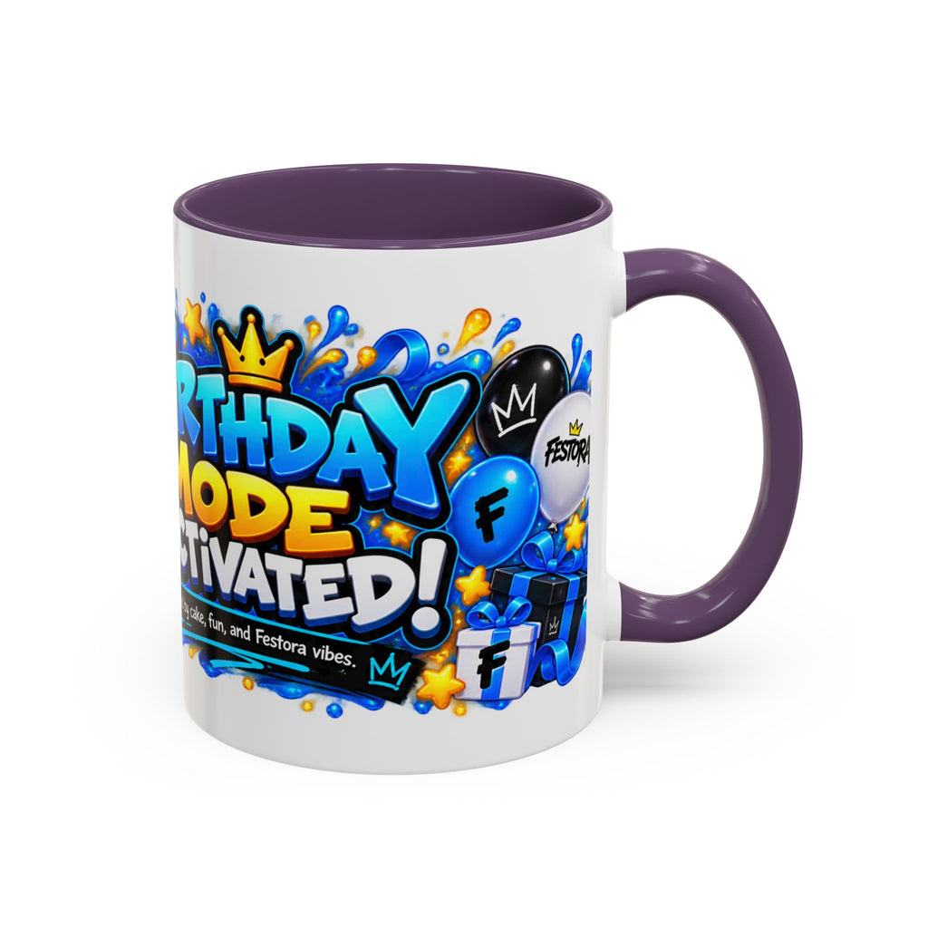 Festora Bot Birthday Mug – Birthday Mode Activated Robot Coffee Cup