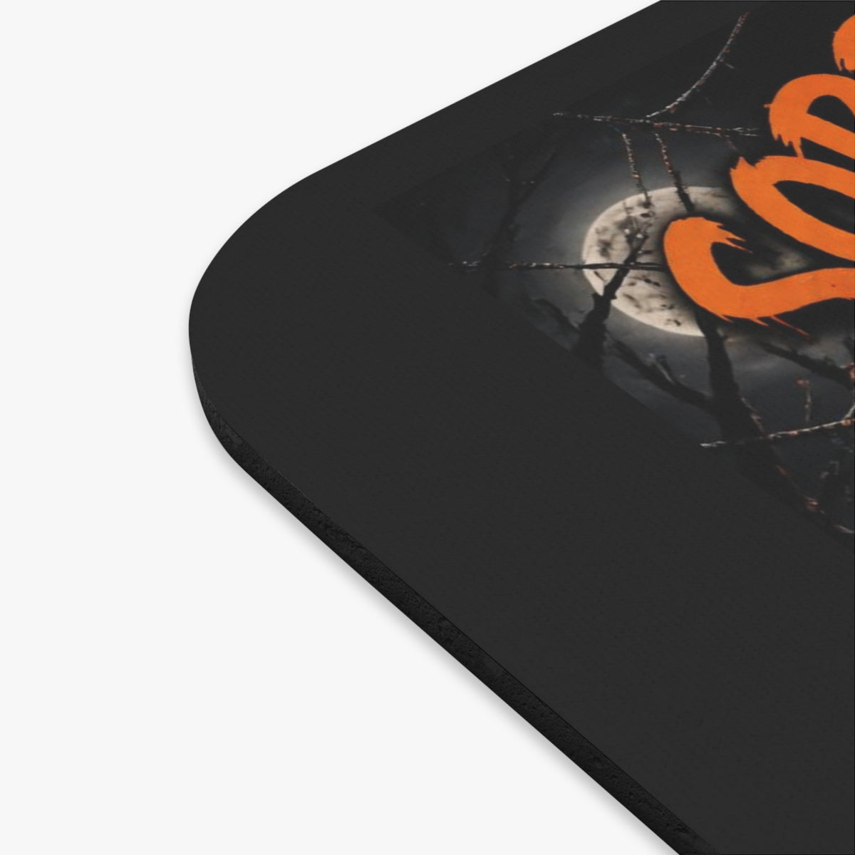 Halloween Spider Mouse Pad — "Sorry I’m Late I Was Caught In Some Traffic"
