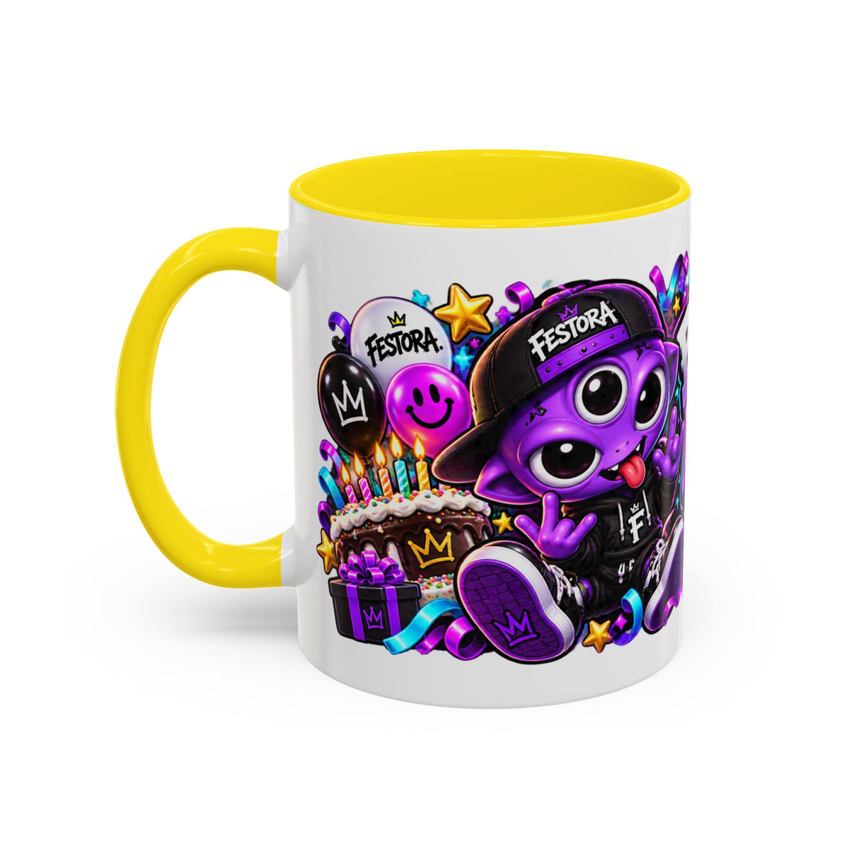 Festora Alien Birthday Mug – Birthday Mischief Mode Coffee Cup