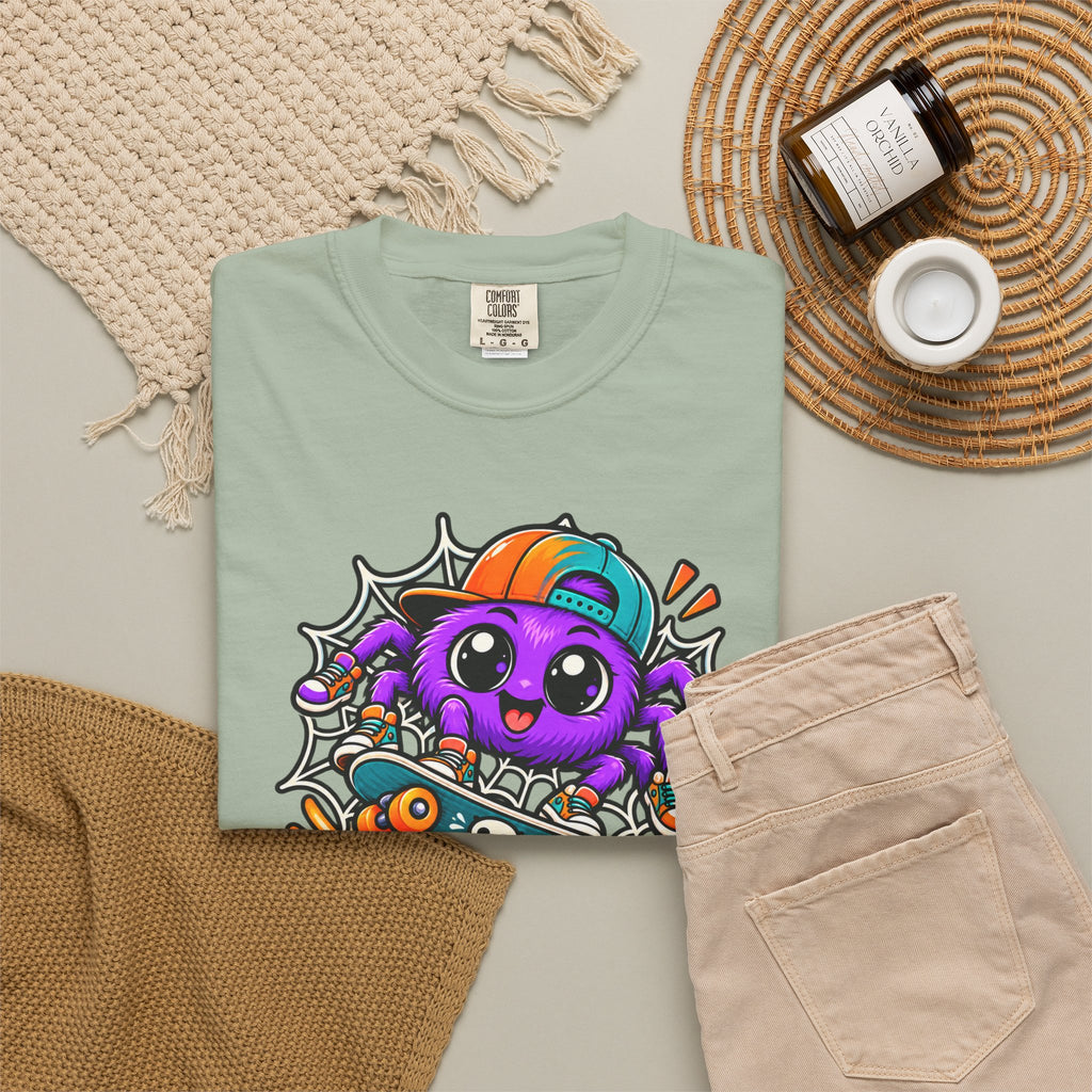 Web Surfing Champion – Cute Halloween Spider T-Shirt