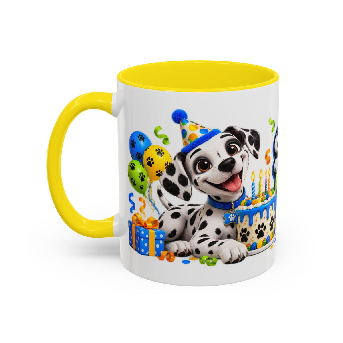 Dalmatian Birthday Mug – Spotted Another Year of Awesome White Coffee Cup